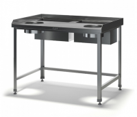 Стол для обработки корнеплодов и овощей СДК-Н 1500x800x870