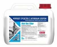 Средство моющее Abat Dez Chlor жидкое щелочное хлорсодержащее, канистра 5л/6кг