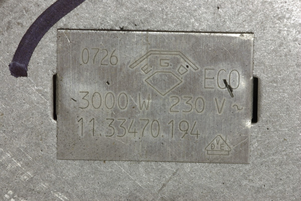 Конфорка Metos 3292778