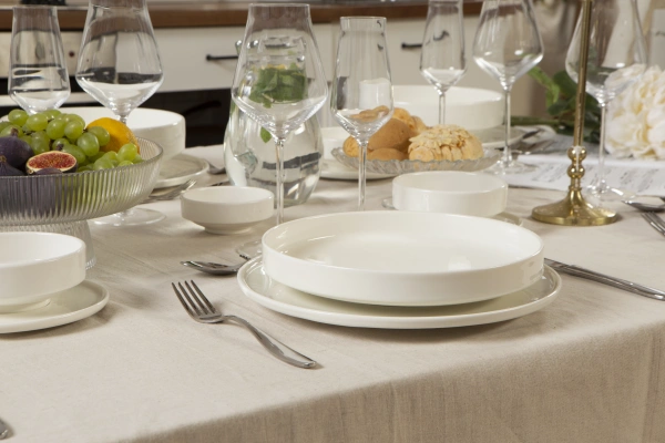 KUTAHYA BONE Chef Taste Of BNCTO16KT00 Блюдце (d16см, h1,7см) фарфор